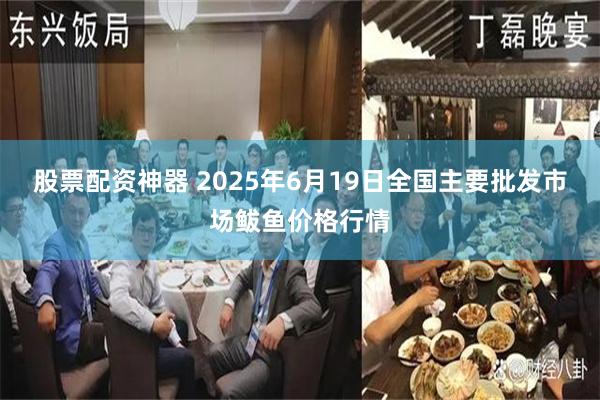 股票配资神器 2025年6月19日全国主要批发市场鲅鱼价格行情